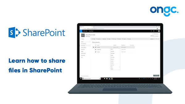 Sharing Files in SharePoint