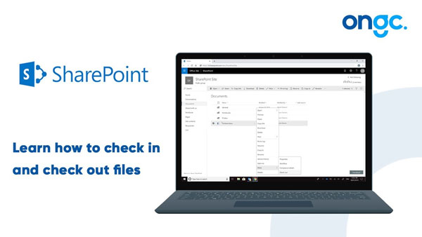 How to Check In and Check Out files in SharePoint
