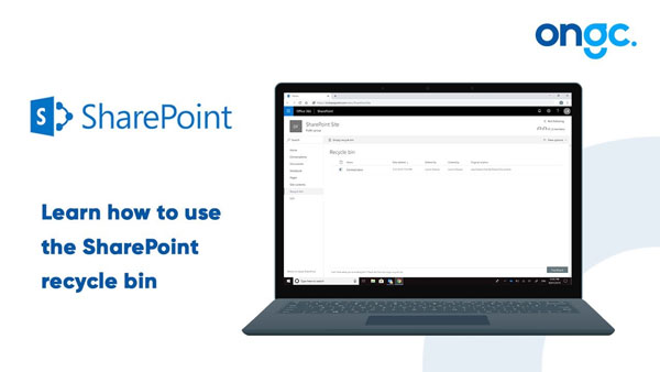 Using the SharePoint Recycle Bin
