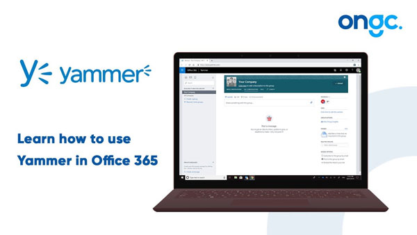 Using Yammer via Office 365