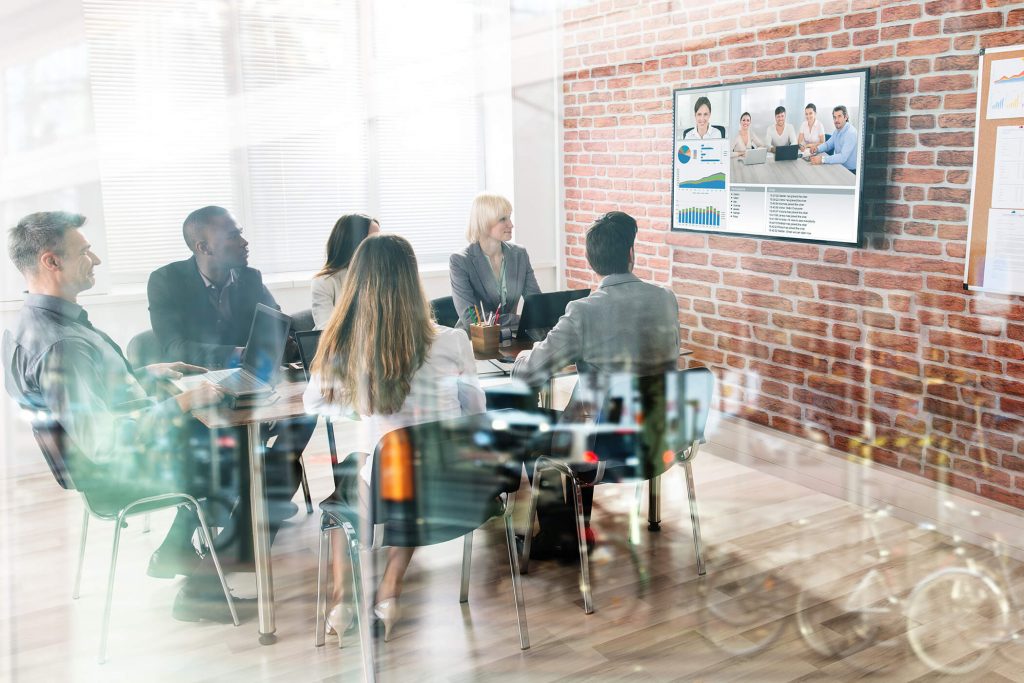 Group video conferencing